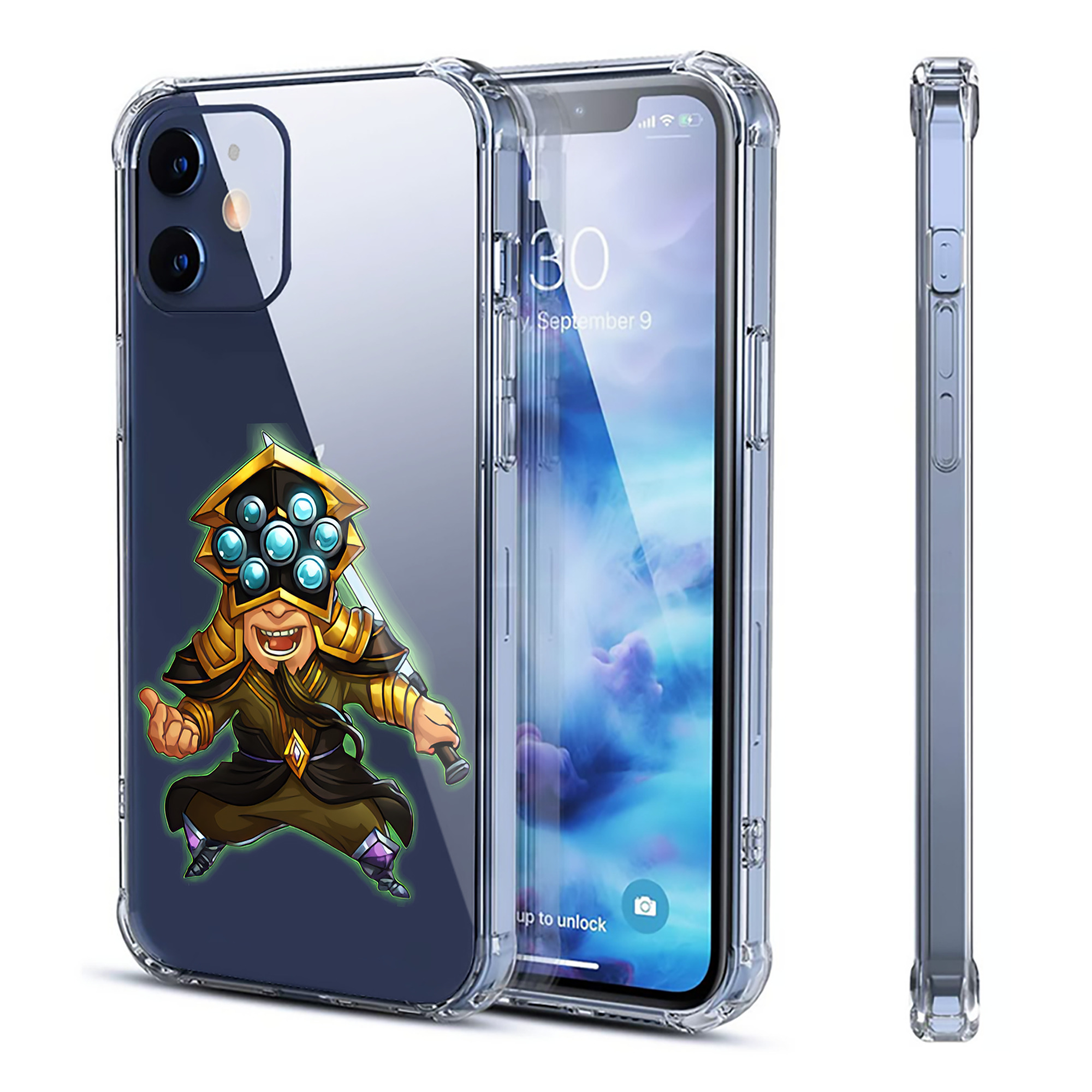 （画像用） リーグ・オブ・レジェンド League of Legends LOL 【iPhone 12シリーズ対応】透明スマホケース（クリアソフトケース）